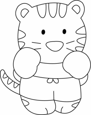 Osito 10 - Coloreados de animales - Coloriages - 10doigts.fr