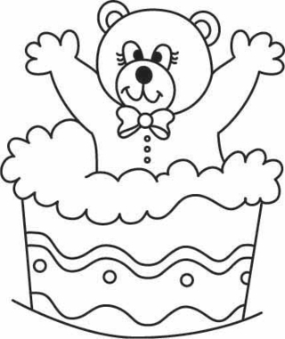 Osito 11 - Coloreados de animales - Coloriages - 10doigts.fr