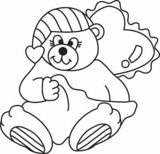 Osito 12 - Coloreados de animales - Coloriages - 10doigts.fr