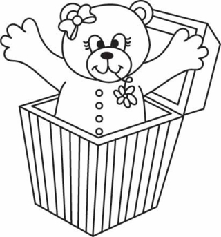 Osito 14 - Coloreados de animales - Coloriages - 10doigts.fr