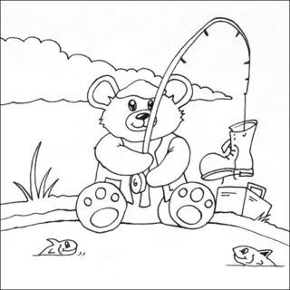 Osito 16 - Coloreados de animales - Coloriages - 10doigts.fr