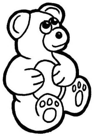 Osito 18 - Coloreados de animales - Coloriages - 10doigts.fr
