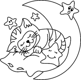 Chat 06 - Coloreados de animales - Coloriages - 10doigts.fr