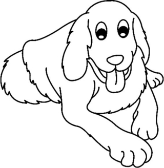 Perro 04 - Coloreados de animales - Coloriages - 10doigts.fr