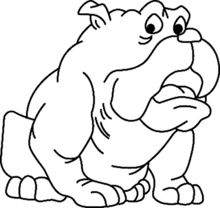 Perro 29 - Coloreados de animales - Coloriages - 10doigts.fr