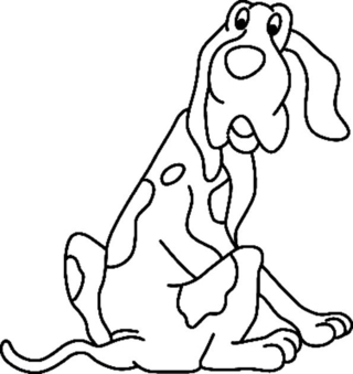 Perro 30 - Coloreados de animales - Coloriages - 10doigts.fr