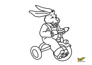 Conejo 76 - Coloreados de animales - Coloriages - 10doigts.fr