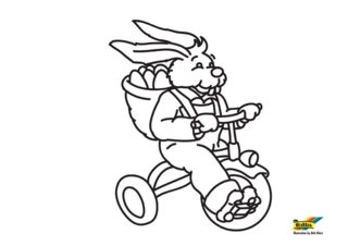 Conejo n63 - Coloreados de animales - Coloriages - 10doigts.fr