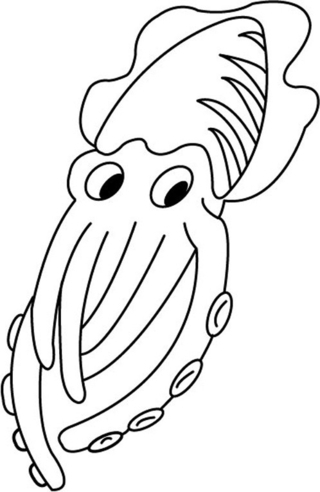 Pulpo 03 - Coloreados de animales - Coloriages - 10doigts.fr