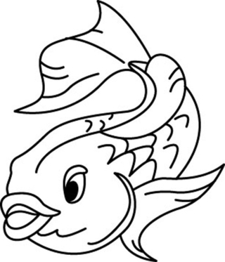 Pez 09 - Coloreados de animales - Coloriages - 10doigts.fr