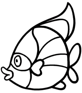 Pez 31 - Coloreados de animales - Coloriages - 10doigts.fr
