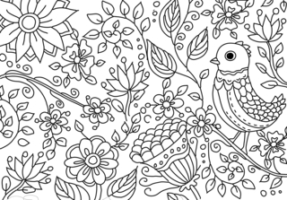 Animales voladores23 - Coloreados de animales - Coloriages - 10doigts.fr