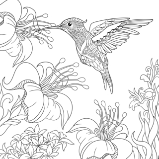 Animales voladores4 - Coloreados de animales - Coloriages - 10doigts.fr