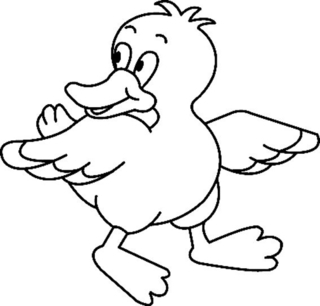 Pato 07 - Coloreados de animales - Coloriages - 10doigts.fr