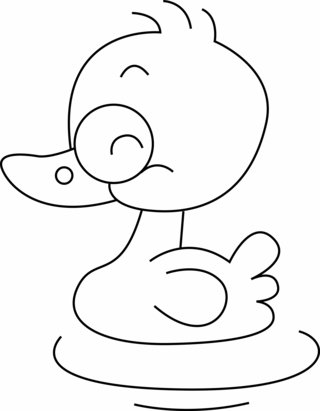 Pato 16 - Coloreados de animales - Coloriages - 10doigts.fr