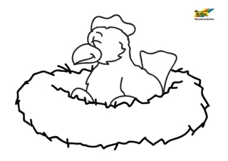 Pato 25 - Coloreados de animales - Coloriages - 10doigts.fr