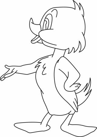 Pato 28 - Coloreados de animales - Coloriages - 10doigts.fr