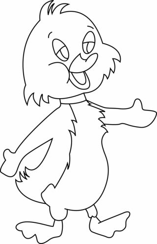 Pato 29 - Coloreados de animales - Coloriages - 10doigts.fr