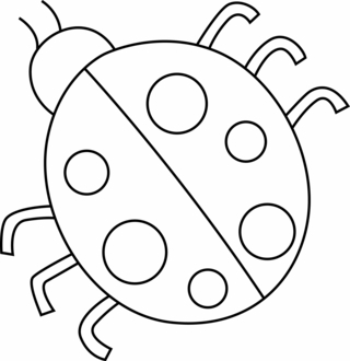 Mariquita 03 - Coloreados de animales - Coloriages - 10doigts.fr