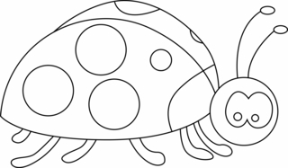 Mariquita 05 - Coloreados de animales - Coloriages - 10doigts.fr