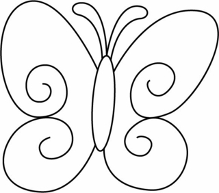Mariposa 07 - Coloreados de animales - Coloriages - 10doigts.fr