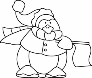 Pingüino - Coloreados de animales - Coloriages - 10doigts.fr