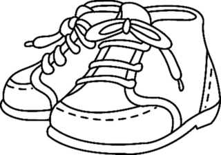 Zapatos 01 - Coloreados variados - Coloreables - 10doigts.com
