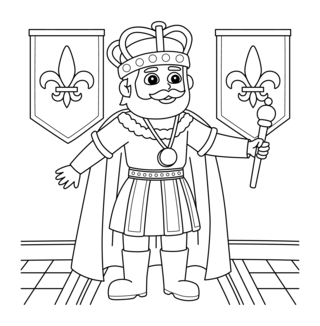 Wise Men-04 - Holiday coloring pages - Coloriages - 10doigts.fr