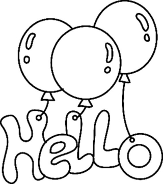 Balloon 04 - Holiday coloring pages - Coloriages - 10doigts.fr