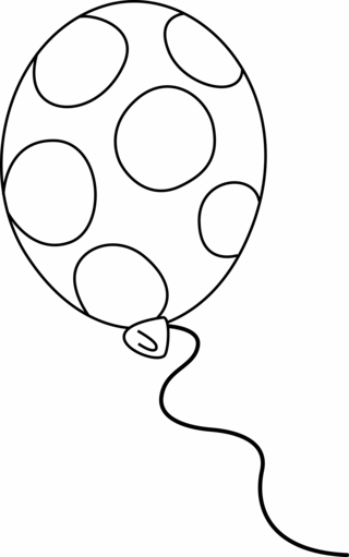 Balloon 08 - Holiday coloring pages - Coloriages - 10doigts.fr