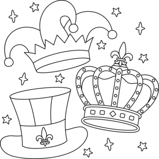 Carnival14 - Holiday coloring pages - Coloriages - 10doigts.fr
