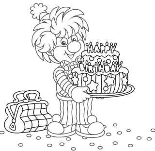 Circus12 - Holiday coloring pages - Coloriages - 10doigts.fr