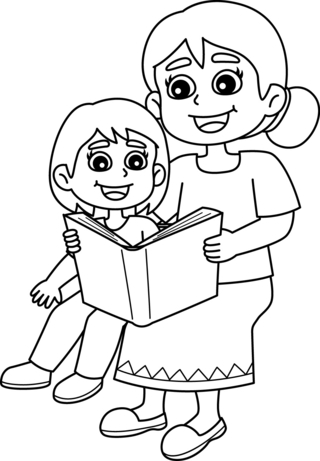 Mother’s Day 21 - Holiday coloring pages - Coloriages - 10doigts.fr