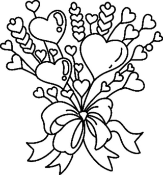 Mother's Day Heart 01 - Holiday coloring pages - Coloriages - 10doigts.fr
