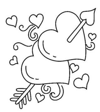 Mother's Day Heart 03 - Holiday coloring pages - Coloriages - 10doigts.fr