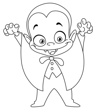 Halloween 61 - Dibujos para colorear de fiestas - Coloriages - 10doigts.fr