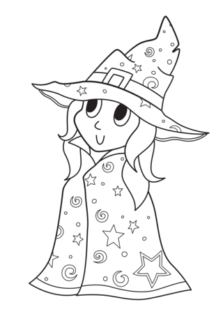Halloween 64 - Dibujos para colorear de fiestas - Coloriages - 10doigts.fr