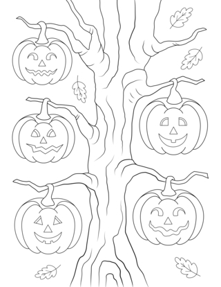 Halloween 73 - Dibujos para colorear de fiestas - Coloriages - 10doigts.fr