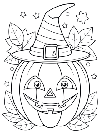 Halloween 88 - Dibujos para colorear de fiestas - Coloriages - 10doigts.fr