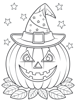 Halloween 89 - Dibujos para colorear de fiestas - Coloriages - 10doigts.fr