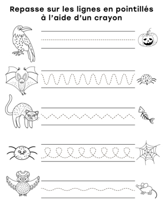 Halloween 93 - Dibujos para colorear de fiestas - Coloriages - 10doigts.fr