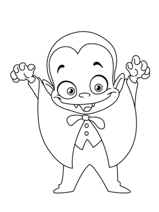 Halloween25 - Dibujos para colorear de fiestas - Coloriages - 10doigts.fr