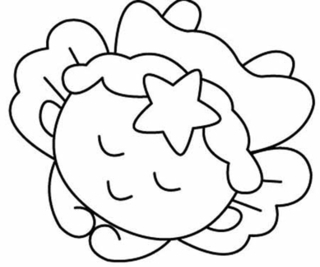Little Angel 06 - Holiday coloring pages - Coloriages - 10doigts.fr