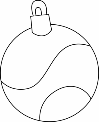Christmas Balls 14 - Holiday coloring pages - Coloriages - 10doigts.fr