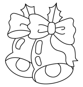 Bell 03 - Holiday coloring pages - Coloriages - 10doigts.fr