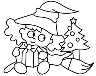 Christmas 09 - Holiday coloring pages - Coloriages - 10doigts.fr