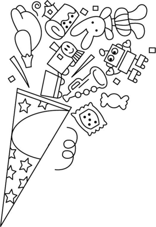 Christmas 10 - Holiday coloring pages - Coloriages - 10doigts.fr