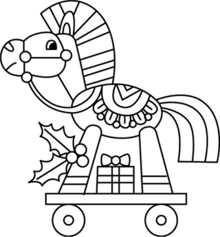 Christmas 19 - Holiday coloring pages - Coloriages - 10doigts.fr