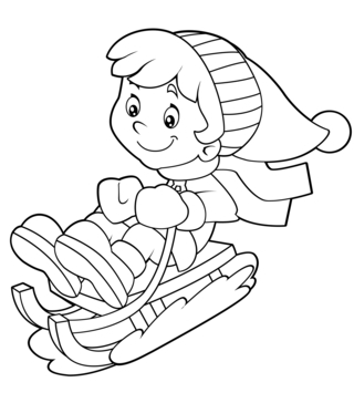 Christmas 28 - Holiday coloring pages - Coloriages - 10doigts.fr