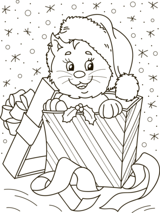 Christmas 33 - Holiday coloring pages - Coloriages - 10doigts.fr